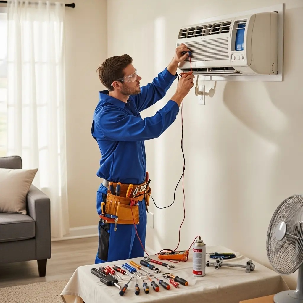 Ahmetli Daikin Daikin klima gaz dolumu ve bakım – Enerji verimliliği artırıldı. - Teknik servis örneği